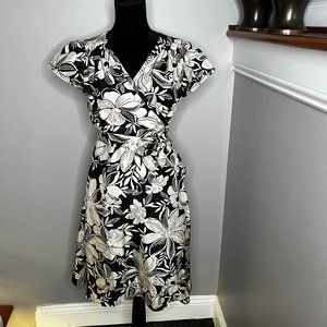 Banana Republic Flower Wrap Dress